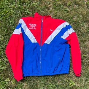 Football ASICS windbreaker
